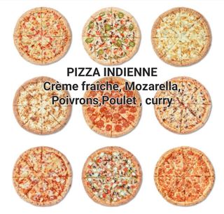 Pizza Indienne Medium