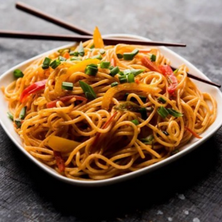 22. Fettuccine con gamberi alla piastra