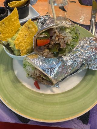 Burrito mexicano