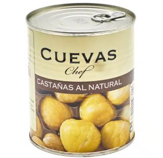 Castañas al natural