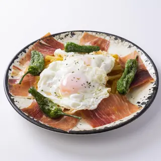 Huevos Fritos con Jamon