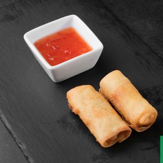Salmon Spring Roll (2 Unidades)