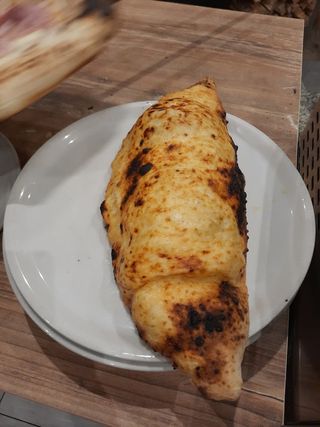 Calzone in crosta
