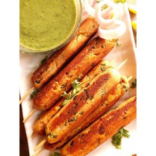 Paneer Seekh Kebab