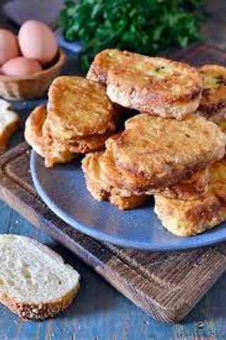 Pane fritto con uovo