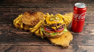 Double Monte Soprano Cheeseburger