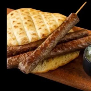 Šiš ćevapi u somunu