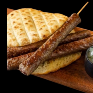 Šiš ćevapi u somunu