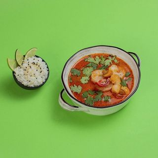  Տոմ Յամ մանրածովախեցգետնով