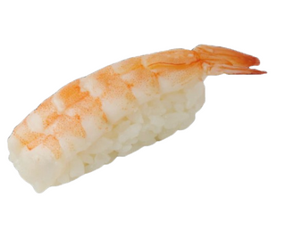 03. Nigiri de langostino (1ud.) / Prawn (1 piece)