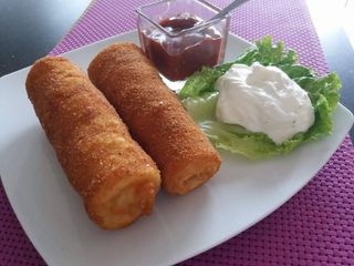 Pohovani palačinci šunka i sir