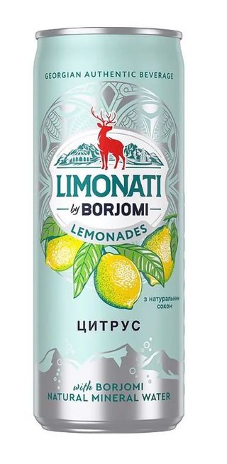 Лимонад Borjomi Limonati Цитрус 330 мл