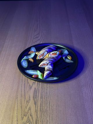 Млинці з лососем та крем-сиром (300 г)