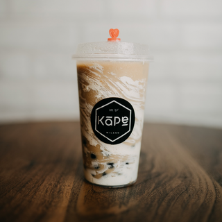 Milk tea biscoff cheesecake