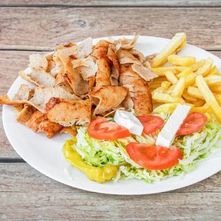 Plato Kebab Completo Grande 