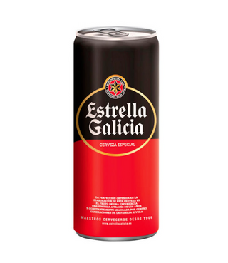 Cerveza Estrella Galicia Especial lata  (330 ml.) 