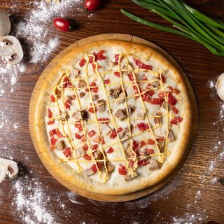 Пицца сырный цыпленок