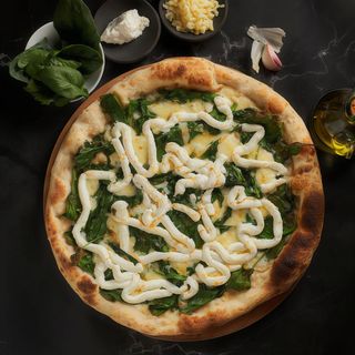 Pizza Ricotta Y Espinaca (30 Cm.)