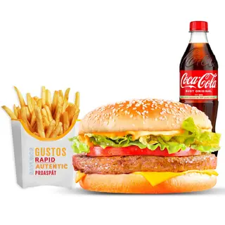 Burger de pui Meniu