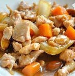 Pollos con almendras