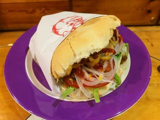 Tris De Pollo (Pan Redondo)