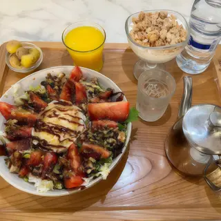 Bandeja de queso de cabra
