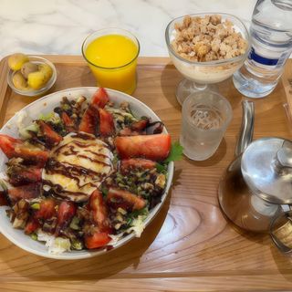 Bandeja de queso de cabra