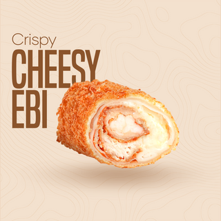 Crispy Cheesy Ebi - 6 Pièces