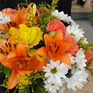 Ramo De Tonos Naranjas