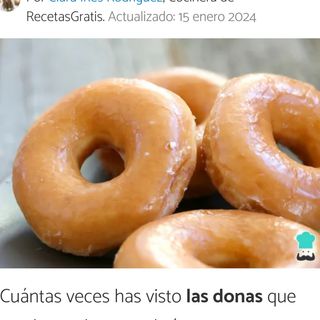 3 Donuts de azucar