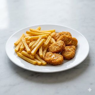Patatas Con Nuggets (5 Uds.)