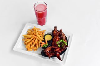 Chicken Wing Meal Combo