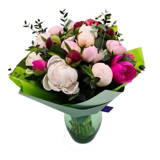 Buchet mix 15 bujori 