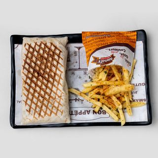 Tacos Dinde avec frite