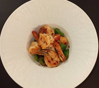 D3 Gamberi con verdure