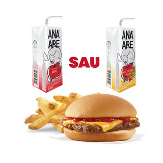 Kids Cheeseburger Menu