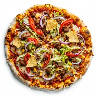Pizza kebap completa