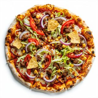 Pizza kebap completa