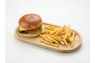 Комбо с бургером курица 