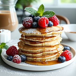 Протеинова палачинка с мед