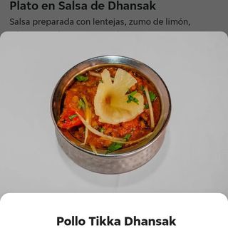 Gambas Dhansak