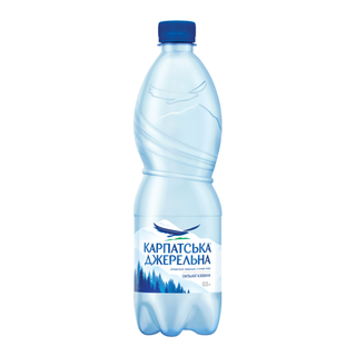 Карпатська джерельна сильногазована (500мл)