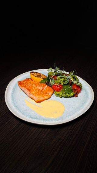 Стейк лосося