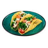 Тако із Страчателлою, лососем та трюфельною олією (240г)