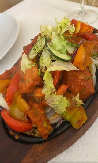 Pollo Tikka Shashlik 