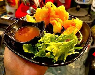 Shrimp tempura 