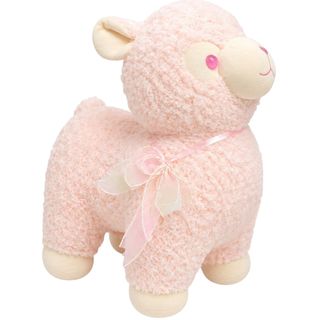 Pink Woolly Lamb  Toy