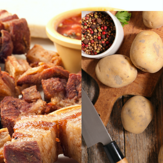 Chicharrón Acompañado De Papa