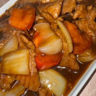 Beef in Cantonese sauce 