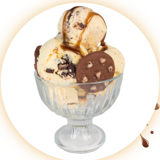 Сладолед Сметана с бисквита (500г)